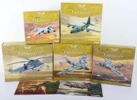 Five Corgi Aviation Archive Aeroplane Die Cast Models