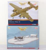 Two Aviation Archive Aeroplane Die Cast Models