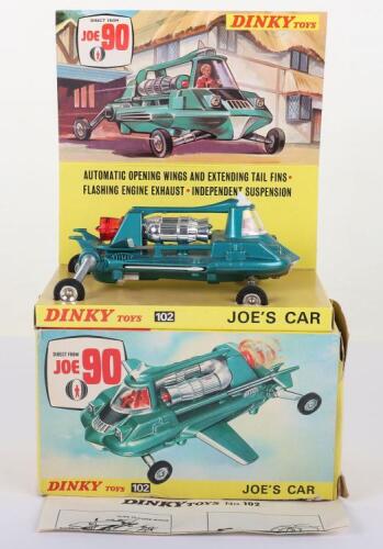 Dinky Toys 102 Direct from Gerry Andersons Joe 90 &lsquo;Joes Car&rsquo;