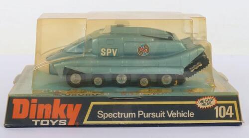 Dinky Toys bubble packed 104 Spectrum Pursuit vehicle direct from Captain Scarlet and The Mysterons