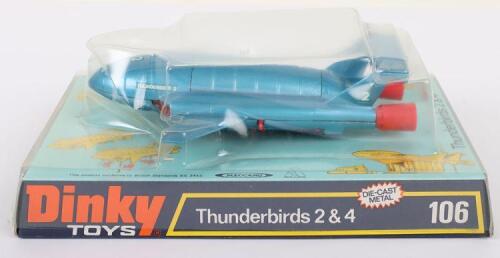 Dinky Toys 106 Thunderbird 2 & 4 From TV series &lsquo;Thunderbirds&rsquo;