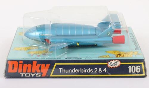 Dinky Toys 106 Thunderbird 2 & 4 From TV series &lsquo;Thunderbirds&rsquo;
