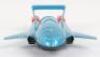 Dinky Toys 106 Thunderbird 2 & 4 From TV series &lsquo;Thunderbirds&rsquo; metallic blue body, black plastic base - 6