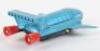 Dinky Toys 106 Thunderbird 2 & 4 From TV series &lsquo;Thunderbirds&rsquo; metallic blue body, black plastic base - 7