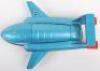 Dinky Toys 106 Thunderbird 2 & 4 From TV series &lsquo;Thunderbirds&rsquo; metallic blue body, black plastic base - 9