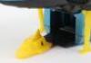 Dinky Toys 106 Thunderbird 2 & 4 From TV series &lsquo;Thunderbirds&rsquo; metallic blue body, black plastic base - 12