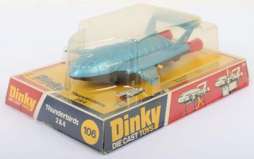 Dinky Toys 106 Thunderbird 2 & 4 From TV series &lsquo;Thunderbirds&rsquo;