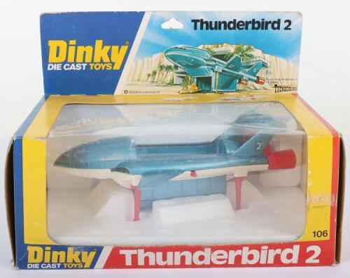 Dinky Toys 106 Thunderbird 2 & 4 From TV series &lsquo;Thunderbirds&rsquo;