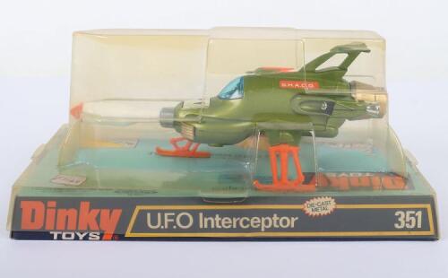 Dinky Toys Bubble Packed 351 U.F.O. Interceptor, from UFO Tv programme