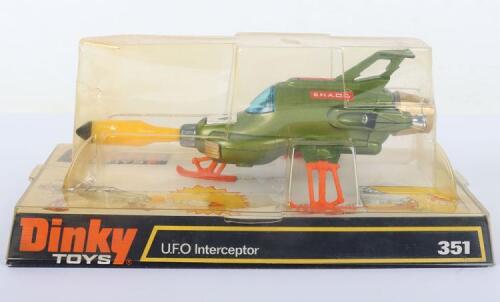 Dinky Toys Bubble Packed 351 U.F.O. Interceptor, from UFO Tv programme