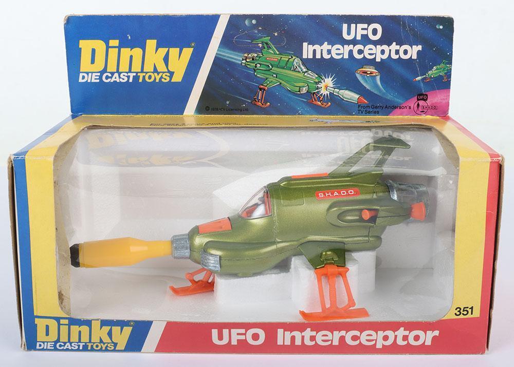 Dinky Toys Window Boxed 351 U.F.O. Interceptor, from UFO Tv