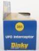 Dinky Toys Window Boxed 351 U.F.O. Interceptor, from UFO Tv programme - 2