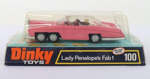 Dinky Toys Boxed 100 Lady Penelope’s FAB 1 From TV series ‘Thunderbirds’ scarce cast detailed wheel hubs