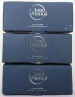 Three Lord Of The Rings Royal Selangor Pewter Goblets