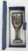 Three Lord Of The Rings Royal Selangor Pewter Goblets - 4