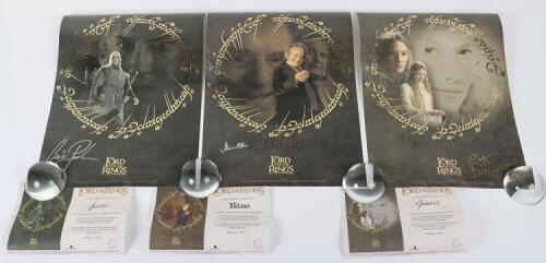 Lord Of The Rings Signed Lithographic Prints, Including: Cate Blanchett