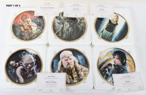 Quantity of Lord of The Rings Collectable Plates