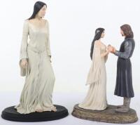 Lord of the Rings Collectables Noble Collection Statue Aragorn and Arwen