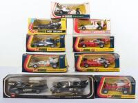 A Quantity of boxed Corgi Toys Formula 1/Indianapolis Racing Cars