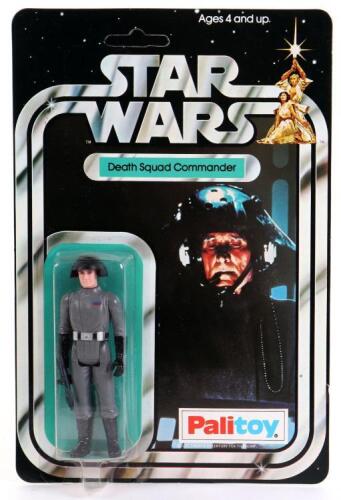 Palitoy Star Wars Death Squad Commander Vintage Original Carded Figure