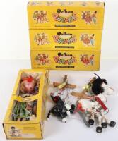 Four Boxed Pelham Puppets,