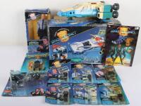 Collection of Gerry Anderson Space Precinct Toys