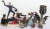 A Quantity of Marvel DC Comics Figures
