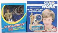 Boxed Vintage Bradley Time Star Wars Quartz Talking Alarm Clock