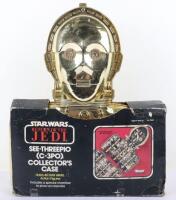 Vintage Star Wars Kenner Return of The Jedi See-Threepio (C-3PO) Collectors Case