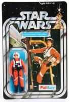 Palitoy Star Wars Luke Skywalker X-Wing Pilot Vintage Original Carded Figure