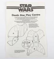 Scarce Star Wars Palitoy L50 Death Star Play Centre Leaflet