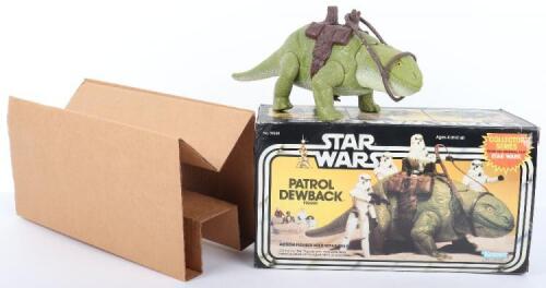 Boxed Kenner Star Wars Patrol Dewback Figure