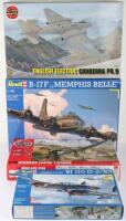 Four Boxed Revell and Airfix Plastic Kits