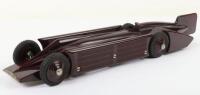 A good Ranlite Bakelite c/w model of H.Segrave’s Land Speed Record Golden Arrow, by A.G Ltd patented 1929