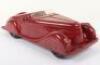 Rare boxed red Bakelite Codeg Armstrong Siddeley ‘Modern Motor Car’ - 4