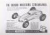 Dooling Bros ‘Frog’ Streamliner ‘Round the Pole’ tethered Racing car ‘Spindizzy’, American 1940s - 13