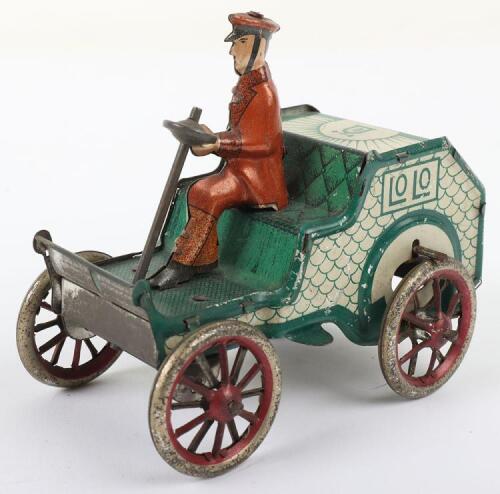 Lehmann tinplate Lo Lo Automobile, German circa 1910,