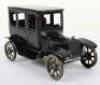 Bing tinplate clockwork Model T motor car, German 1920s - 4