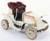 A good Bing tinplate clockwork ‘De Dion’ two seater runabout, German 1904 - 4