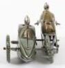 CKO Kellermann 341 tinplate clockwork Motorbike with sidecar, German circa 1950 - 6