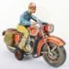 Large Tipp & Co friction driven Motorbike, German 1950s - 3