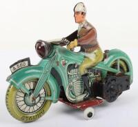 Arnold tinplate clockwork Motorbike