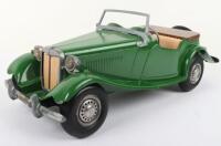 A good large scale Doepke diecast MG Sports car, American 1950s