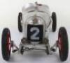 Scarce 1930’s CIJ (France) Alfa Romeo P2 Clockwork Racing Car, with front lights - 3