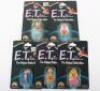 LJN E.T. The Extra Terrestrial The Original Collectibles, Five E.T. figures
