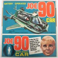 An Original Century 21 Merchandising Ltd Joe 90 Card Surround only