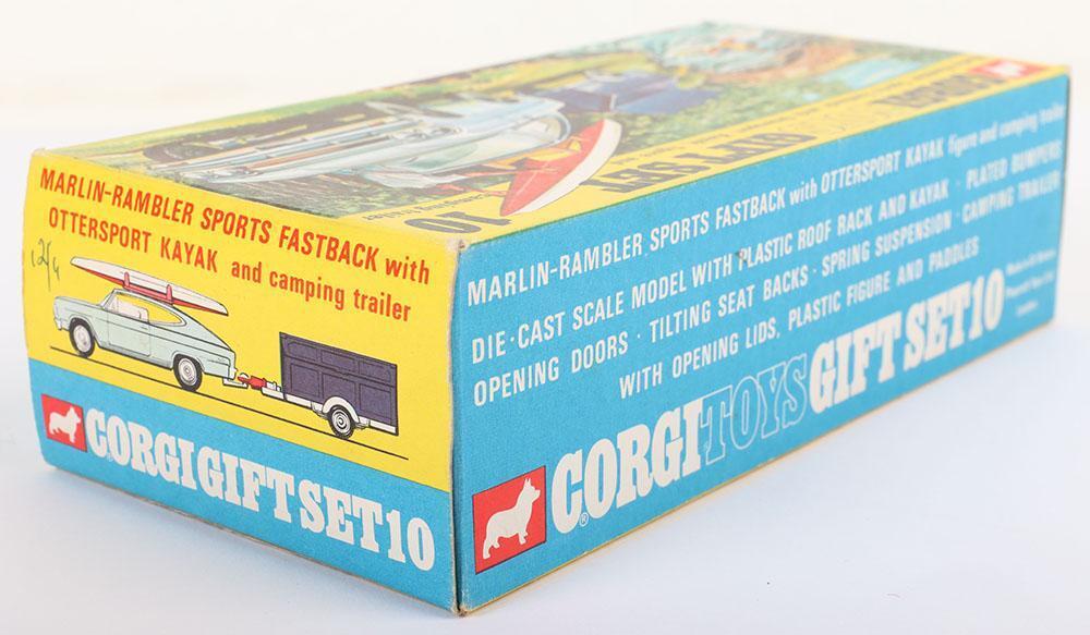 CORGI TOYS GIFT Set 10 Gs10 Marlin Rambler Kayak Set Corgi 263 Vnmib CORGI TOYS GIFT Set 10 Gs10 Marlin Rambler Kayak Set Corgi 263 Vnmib