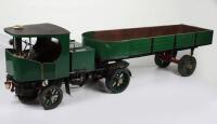 Professionally made 2” Scale Clayton Live Steam Articulate Lorry