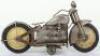 Tinplate Harley Davidson Motorbike, - 3