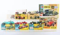 Five boxed Corgi Toys Grand Prix racing cars